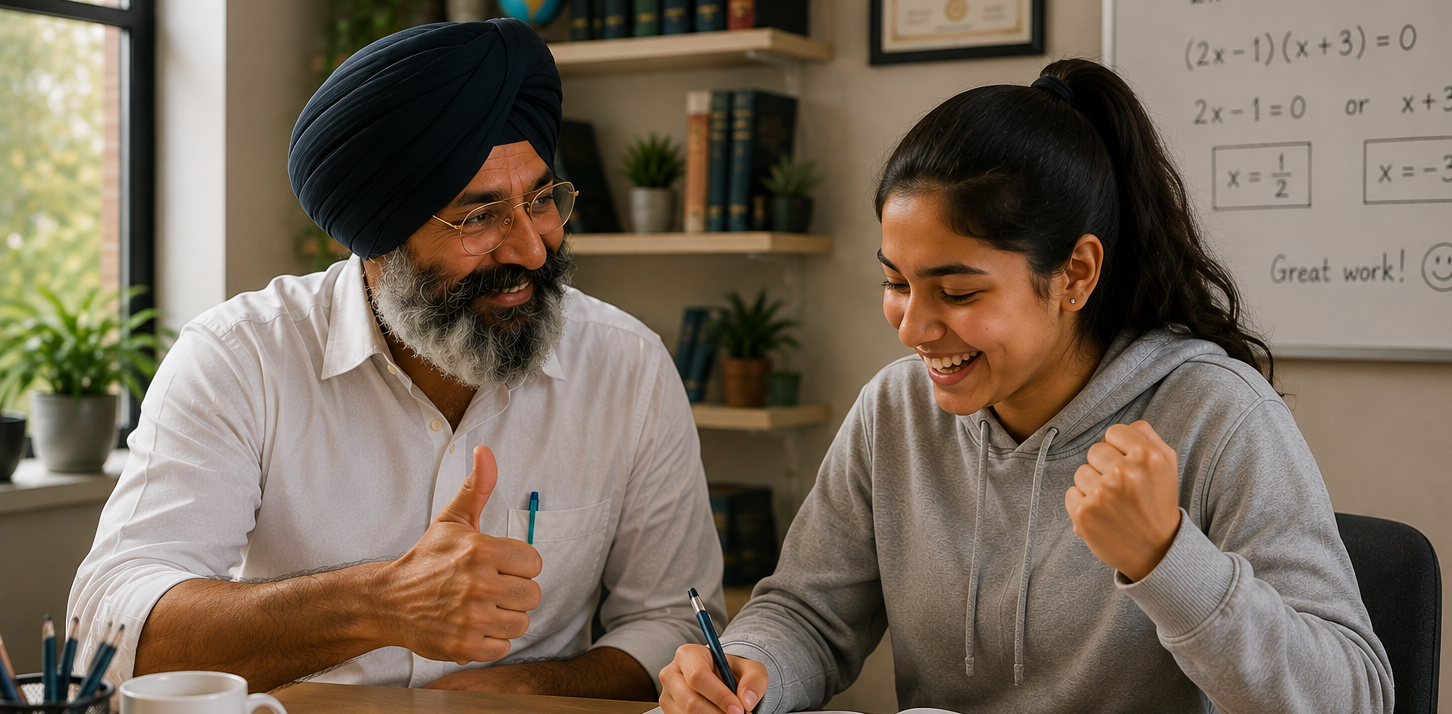 Dr. Singh Celebrating Success