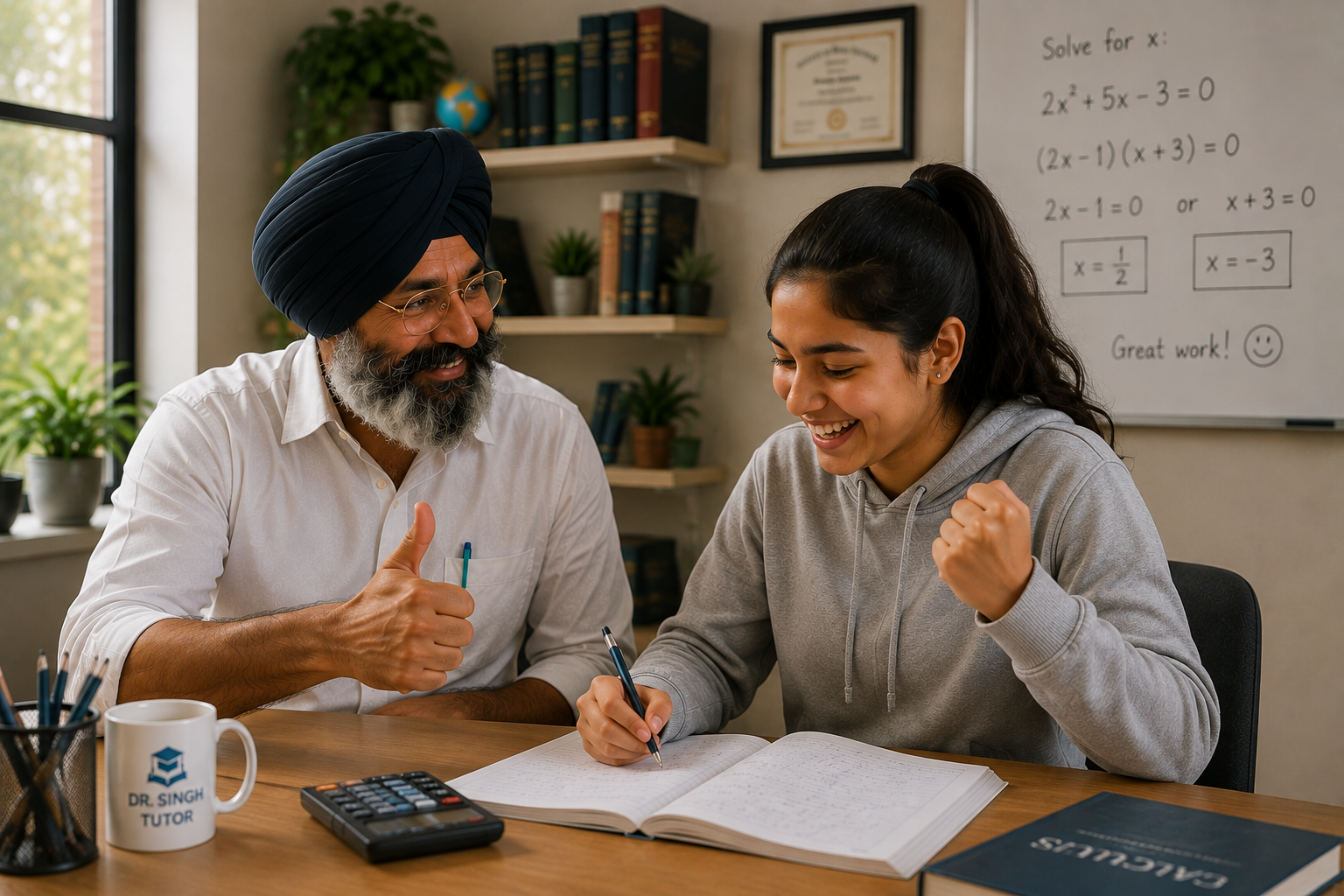 Dr. Singh Celebrating Success